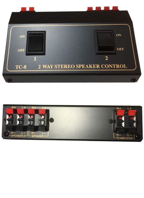 speaker terminal junction box|high power speaker selector box.